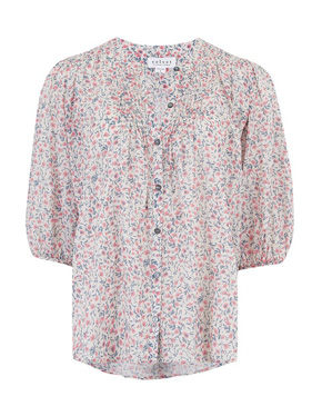 VELVET - Briana Challis Top in Crocus
