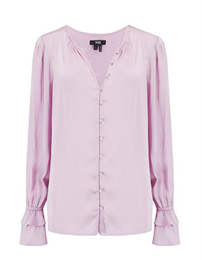 PAIGE - Vienne Blouse in Fragrant Rose