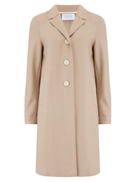 HARRIS WHARF LONDON - Boxy Coat in Sand