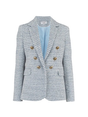 HELENE BERMAN - Carine Jacket in Light Blue