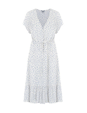 RAILS - Kiki Dress in White Wisteria